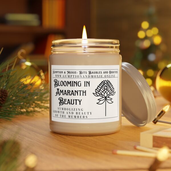 Blooming in Amaranth Beauty Candle, 9oz Scented Candles, Gifts of Friendship - Image 34