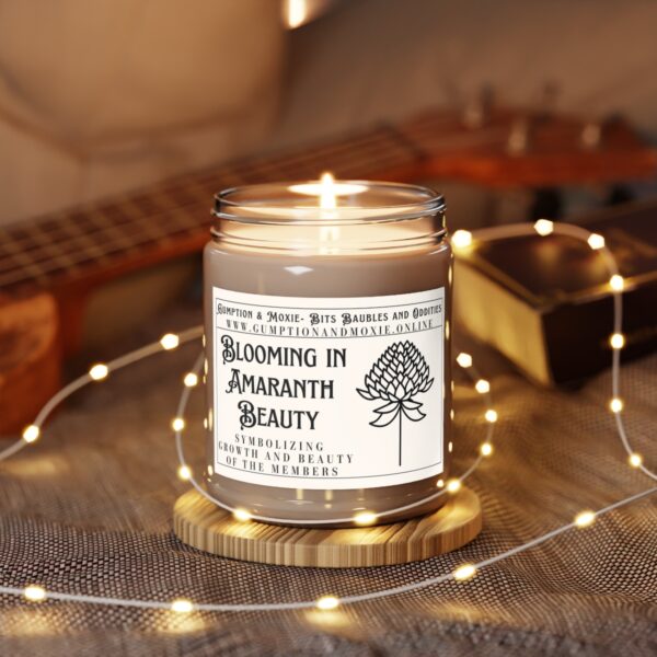 Blooming in Amaranth Beauty Candle, 9oz Scented Candles, Gifts of Friendship - Image 31